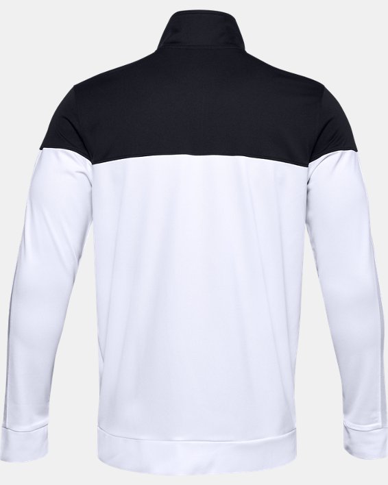 Men's UA Sportstyle Pique Jacket, Black, pdpMainDesktop image number 5
